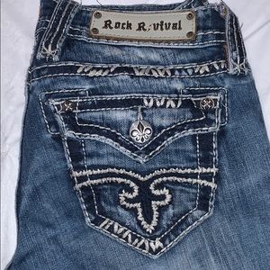 Rock Revival Jeans - Flare - Size 26R